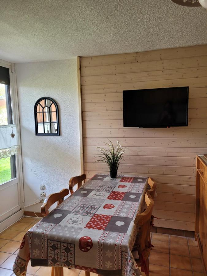 Appartement Le Flocon, Joli Petit Cocon 4 Pers En Rez De Jardin Draps Inclus Les Rousses Exterior foto