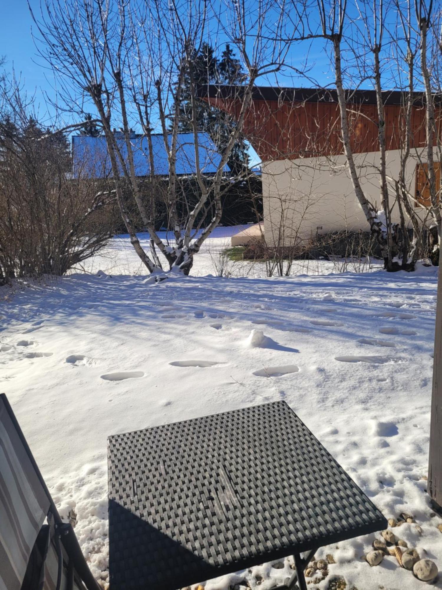 Appartement Le Flocon, Joli Petit Cocon 4 Pers En Rez De Jardin Draps Inclus Les Rousses Exterior foto